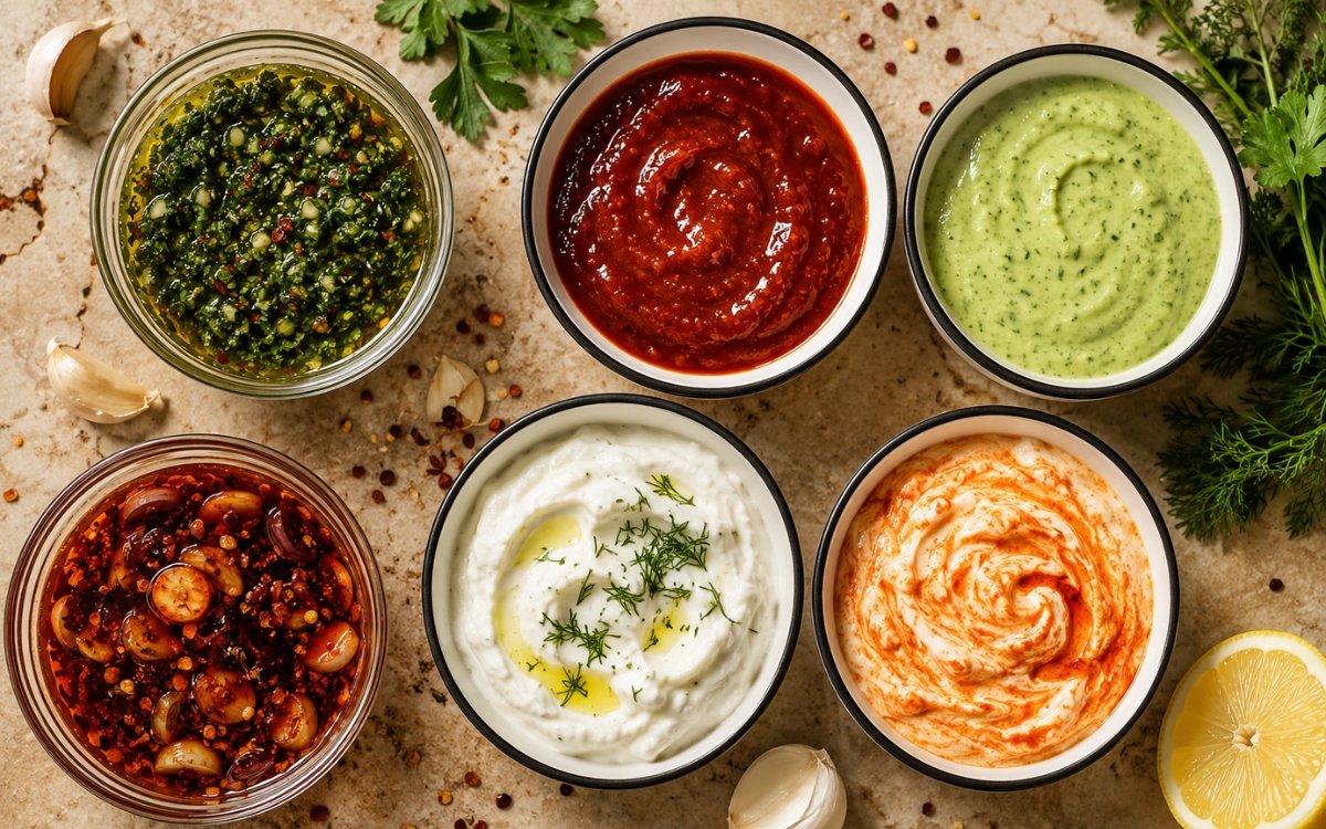 Sauces, Dressings & Finishing Drizzles