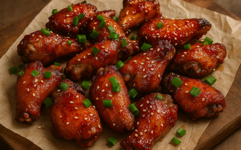 korean bbq wings